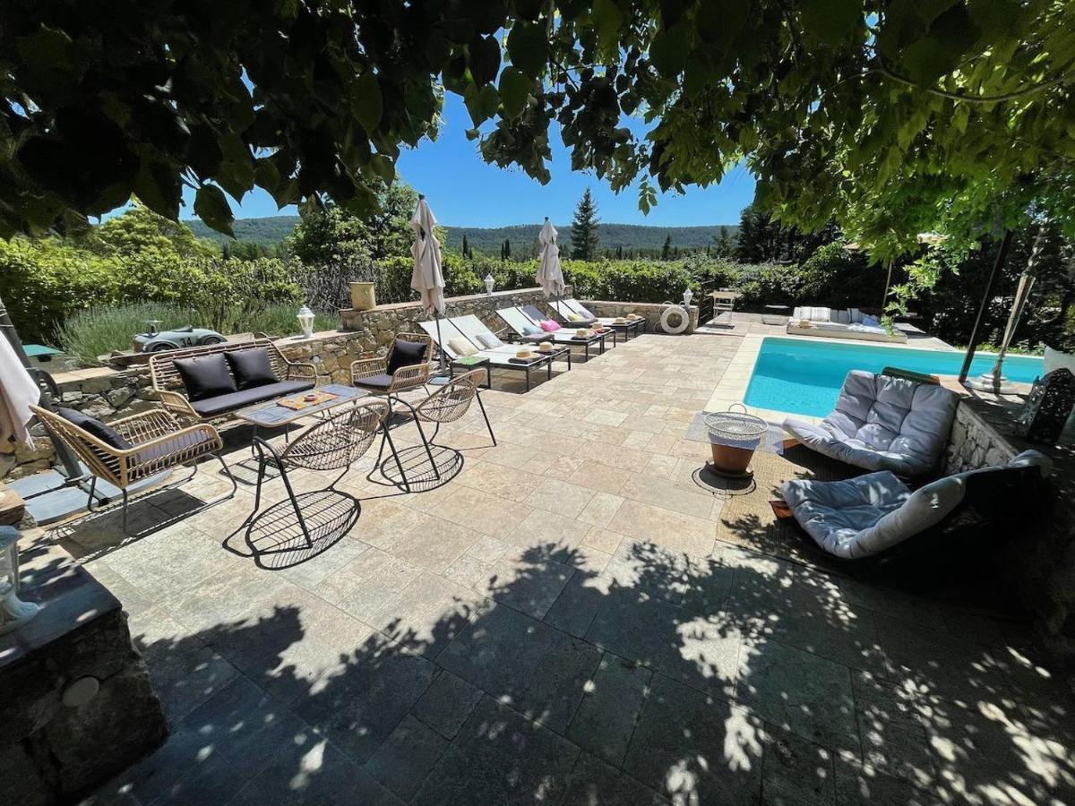 La Bergerie Barbebelle - Piscine - Proche Tourtour - Gorges Du Verdon - Lac De Sainte Croix Villecroze Luaran gambar